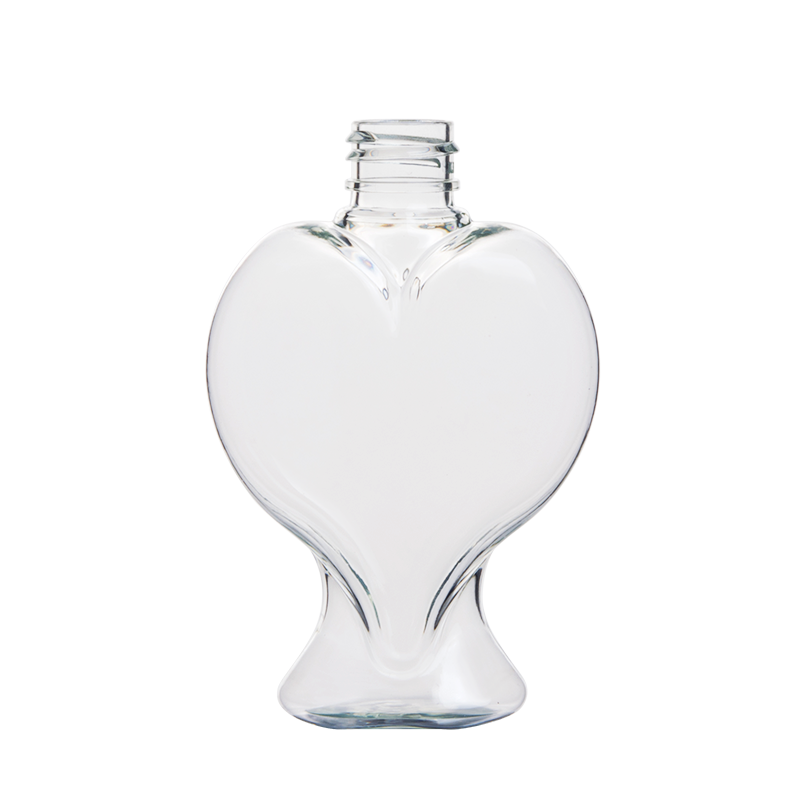 100ml Plastic PET Heart Shaped Bottles Manufacturer