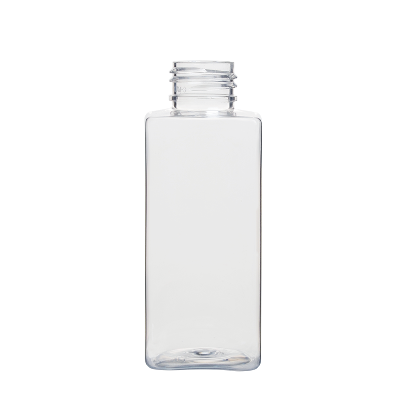 120ml 4oz Plastic Square Plastic Bottles Wholesale