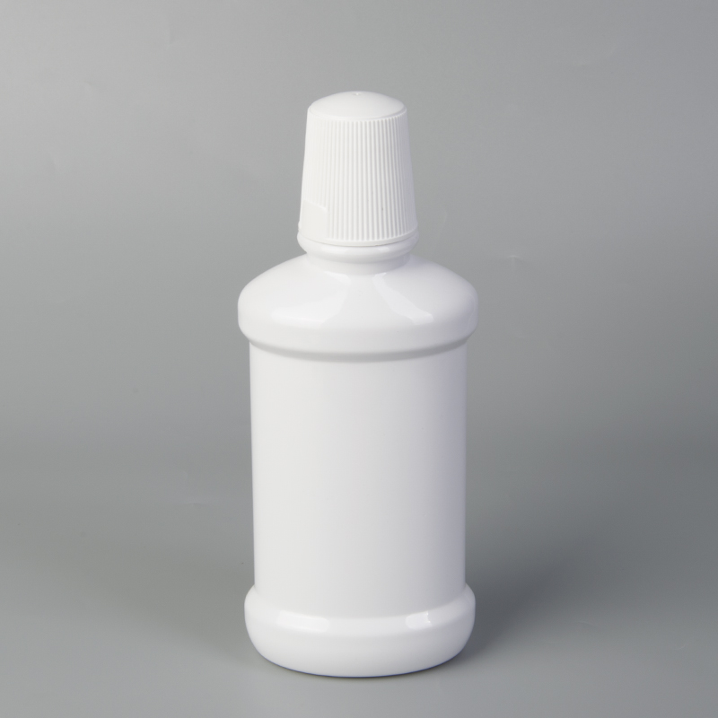 350ml PET Mouthwash Bottles Plastic Mouthwash Bottles Manufacturer