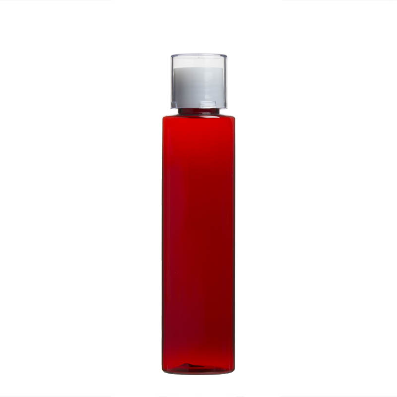 140ml Plastic PET Cylinder Bottle with Double Wall Cap