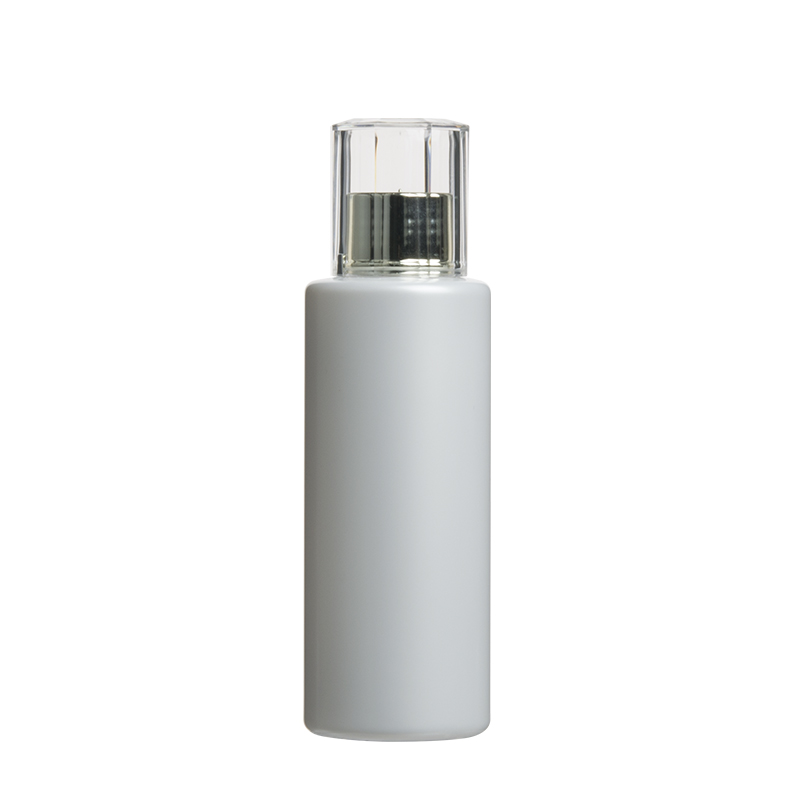 140ml Plastic PET Cylinder Bottle with Double Wall Cap