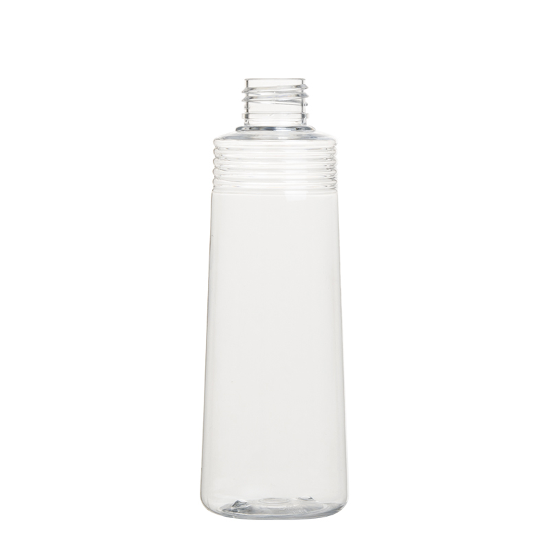 220ml 7.5oz Clear Plastic PET Round Bottle Shampoo Bottles Lotion Bottles Conditioner Bottles