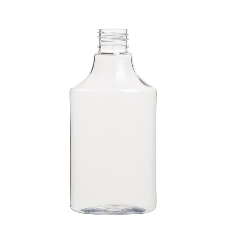 160ml Clear Plastic Bottles Flat Oval Plastic Bottles