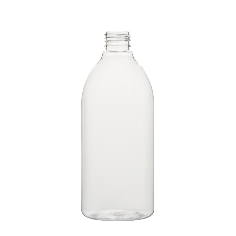 400ml 13oz Clear Plastic PET Round Shampoo Bottles Hand Wash Bottles Shower Gel Bottles