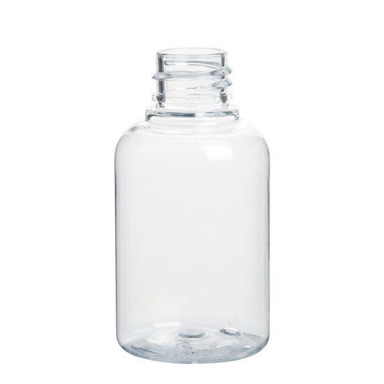 Plastic PET Boston Round Bottle