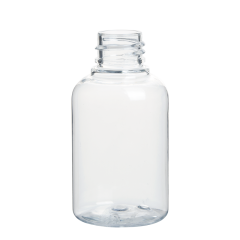 Plastic PET Boston Round Bottle
