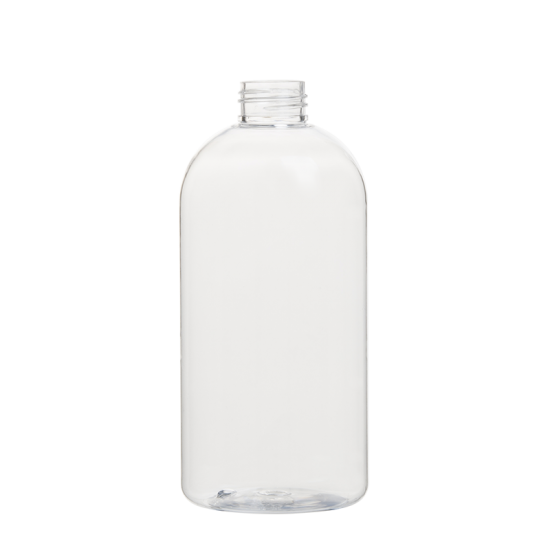 Plastic PET Boston Round Bottle