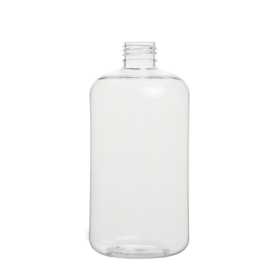 Plastic PET Boston Round Bottle