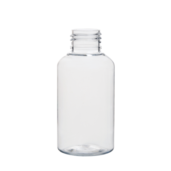 Plastic PET Boston Round Bottle