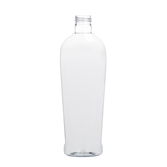 PET Plastic Flat Oval Bottle