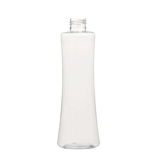 Plastic PET Oval Round Bottle