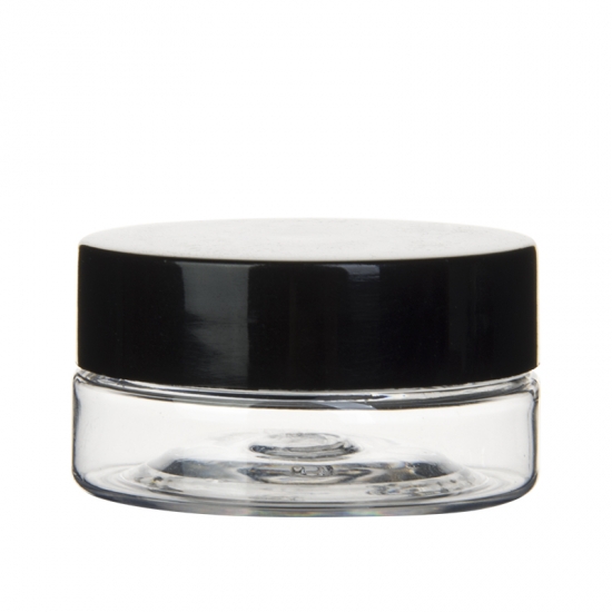 clear pet jar