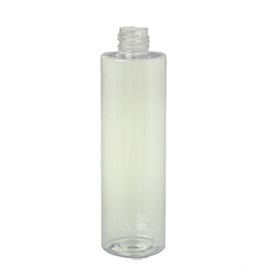 255ml clear cylinder skin toner bottles