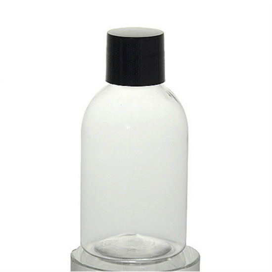 50ml 1.7oz Clear Plastic Empty Bottles Refillable Travel Bottles for Shampoo