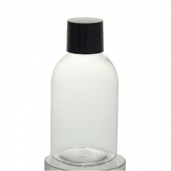 50ml 1.7oz Clear Plastic Empty Bottles Refillable Travel Bottles for Shampoo
