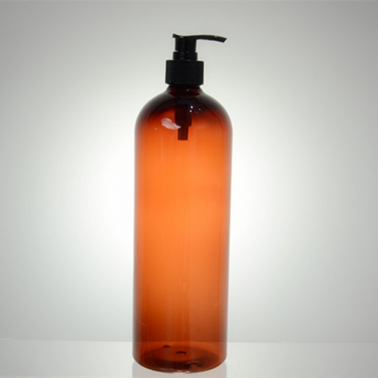 1L plastic amber bottle