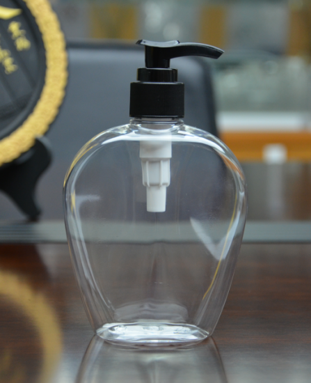 250ml flat shape PET pump bottle