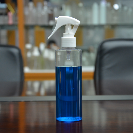 200ml cylinder PET spray bottle