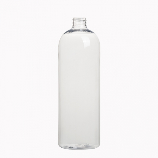 boston round bottle 1000ml plastic PET bottle for Shower Gel