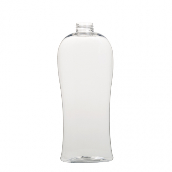 Custom Small waist 32oz 1000ml plastic PET bottle