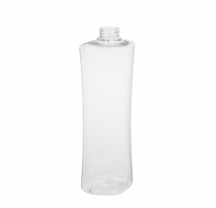 oval 750ml PET bottle unique design for shampoo