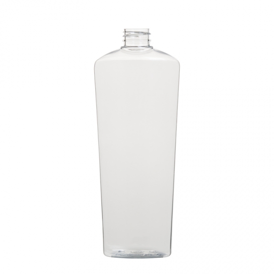 Hot Oval 500ml cosmetic container clear PET new bottle