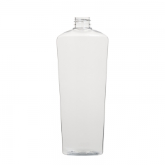 Hot Oval 500ml cosmetic container clear PET new bottle