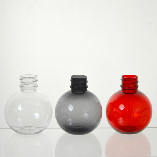 ball shaped plastic bottle