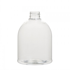 Hand sanitizer round 500ml empty 16oz cosmetic PET container plastic bottle