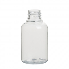 transparent PET bottle