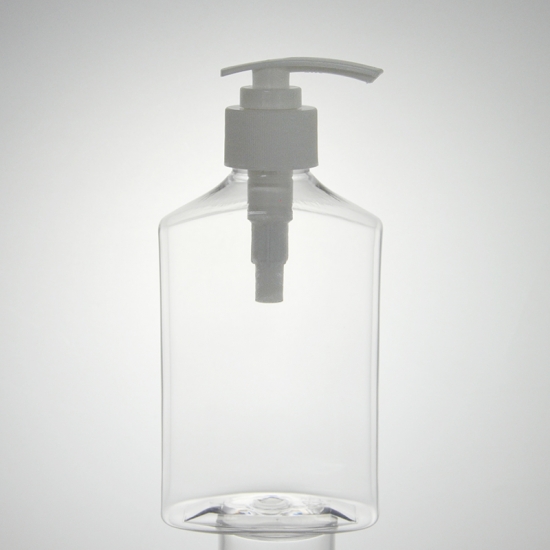 320ml flat square PET bottle