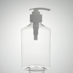 320ml flat square PET bottle