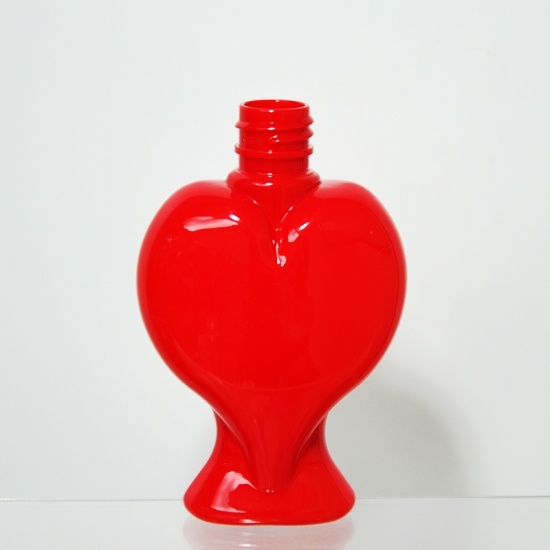 heart shaped plastic bottles