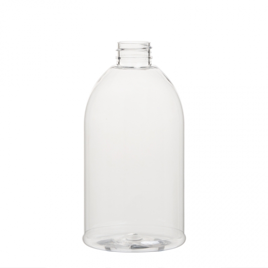 round bottle 500ml empty 16oz cosmetic PET Hand sanitizer bottle