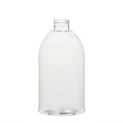 round bottle 500ml empty 16oz cosmetic PET Hand sanitizer bottle
