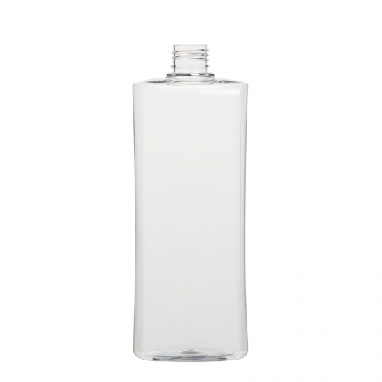 Customized oval 440ml plastic PET bottle