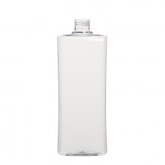 Customized oval 440ml plastic PET bottle