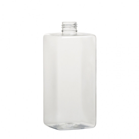 square bottle 460ml plastic PET bottle