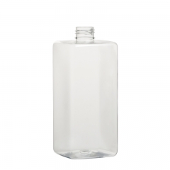 square bottle 460ml plastic PET bottle