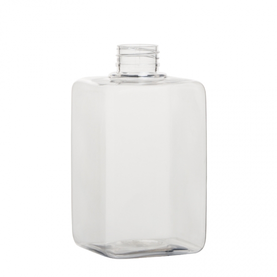 square bottle 450ml plastic PET bottle