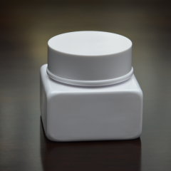 80g Plastic square PET jar