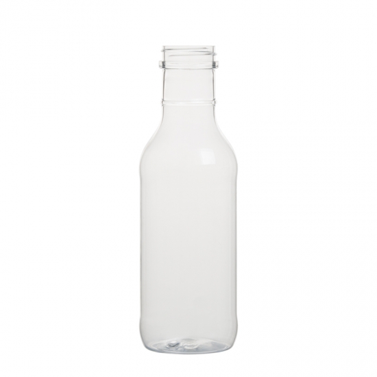 Milk bottle 450ml plastic PET beer bottle