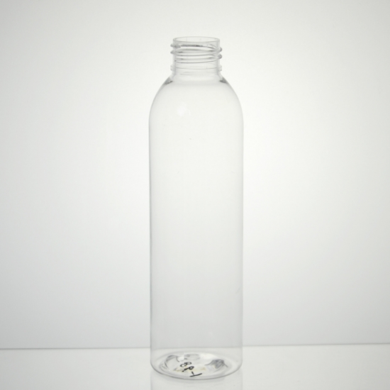 plastic clear bullet (cosmo round) bottles