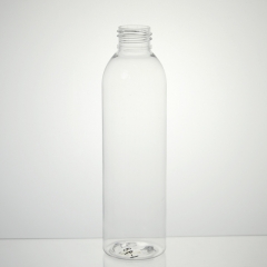 plastic clear bullet (cosmo round) bottles