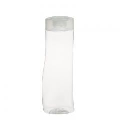 Twist the waist Flip-top shampoo bottle Unilateral wave 400ml