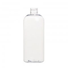 Boston round 393ml PET bottle cosmetic packing plastic bottle