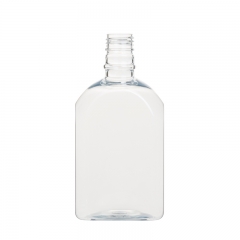 380ml Unique design Beer flat shape high neck pet bottle