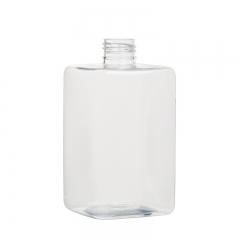 Square bottle 360ml 12oz PET lotion empty bottle