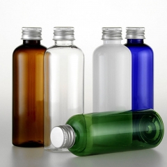 Plastic PET Cosmo Round Bottles