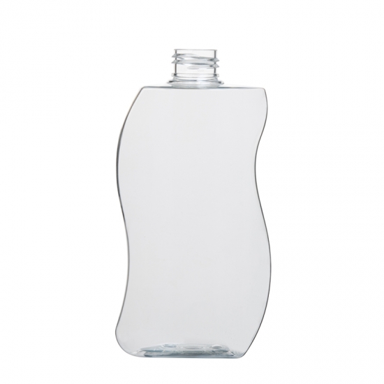 shaped plastic bottle